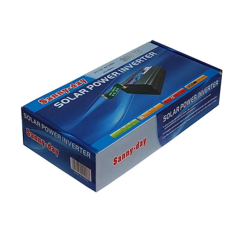 اینورتر تک فاز سنی دی مدل MRSD-2000W ظرفیت 2000 وات