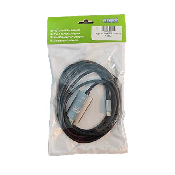 کابل تبدیل USB-C به HDMI اینت مدل A41-00161-A56-11 طول 1.8 متر