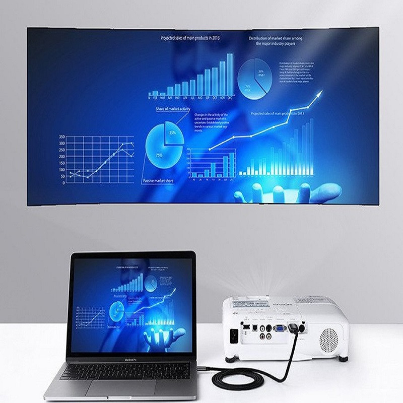 تبدیل USB-C به HDMI یوگرین مدل 30841-MM121 به طول 1.5 متر