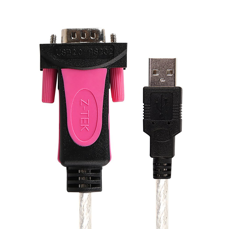 کابل USB به سریال RS232 زد-تک مدل ZE731 طول 0.5 متر