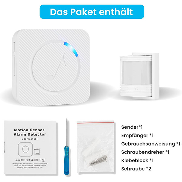 زنگ هشدار تشخیص حرکت مدل MINIHW-01