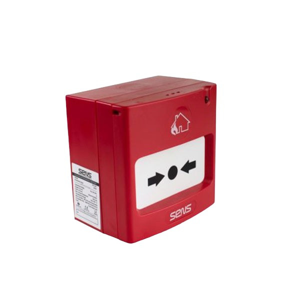 شستی اعلام حریق سنس مدل RC-100 بسته 5 عددی
