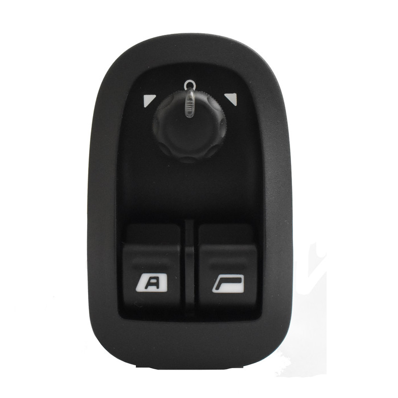 کلید شیشه بالابر جلو و تنظیم آینه کروز + کد CR 33061201 مناسب برای پژو 206 تیپ 5
