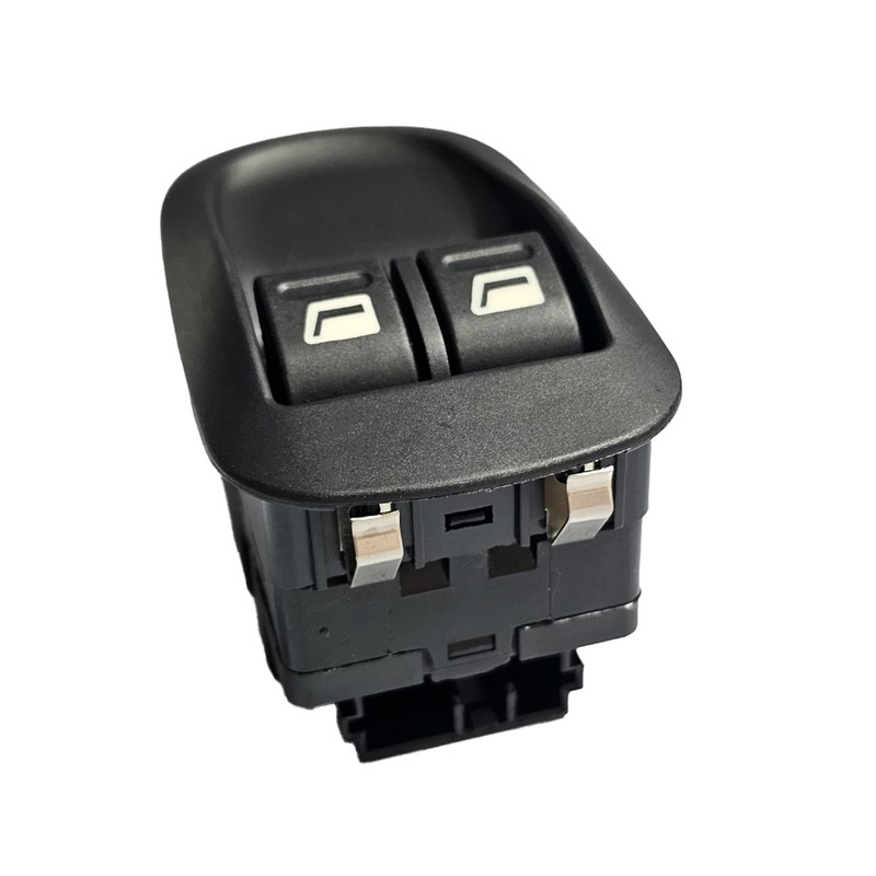 کلید شیشه بالابر هیرکان پارت مدل سوکت بغل غیر اتوماتیک کد bbz-660 مناسب برای پژو 206 تیپ 2