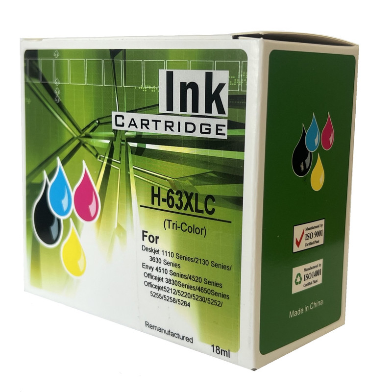 کارتریج پرینتر رنگی مدل HP-63XL