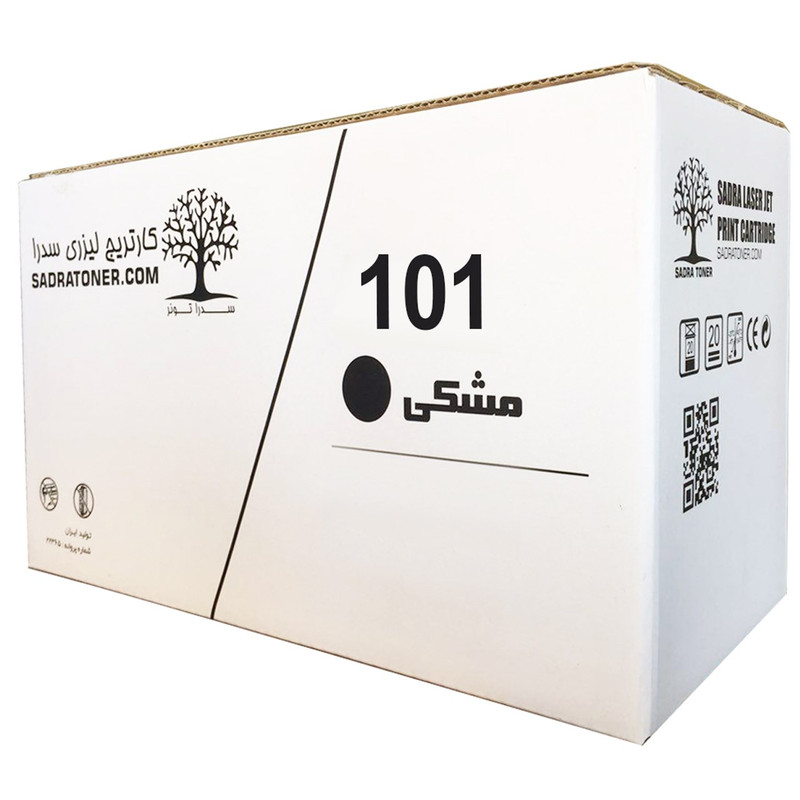 تونر مشکی سدرا مدل 101