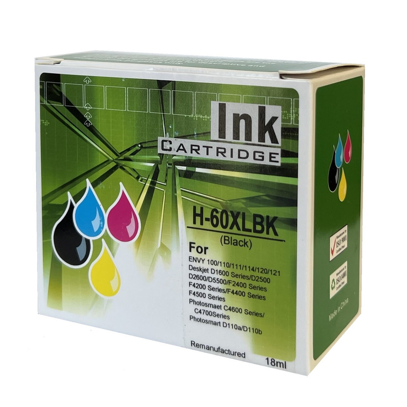 کارتریج پرینتر مشکی مدل HP-60XL