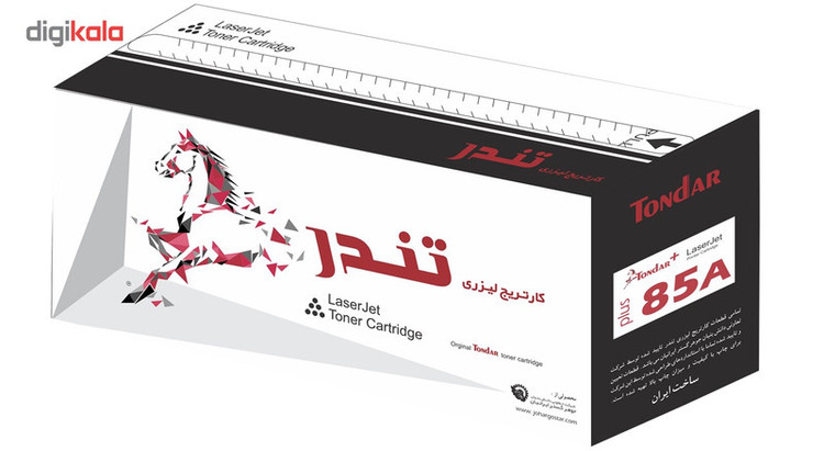 تونر مشکی تندر مدل 85A ظرفیت2600برگی