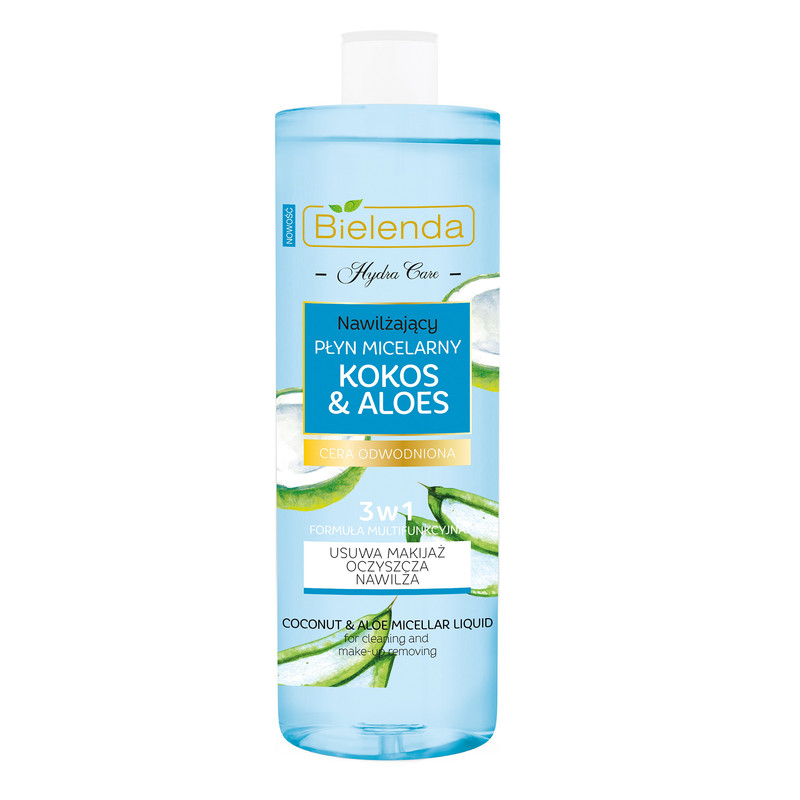 آب پاک کننده صورت بی یلندا مدل KOKOS & ALOES حجم 500 میلی لیتر