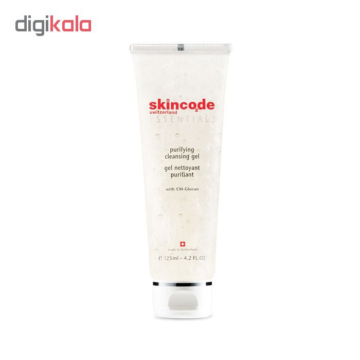 ژل شستشوی صورت اسکین کد مدل essentials حجم 125 میلی لیتر