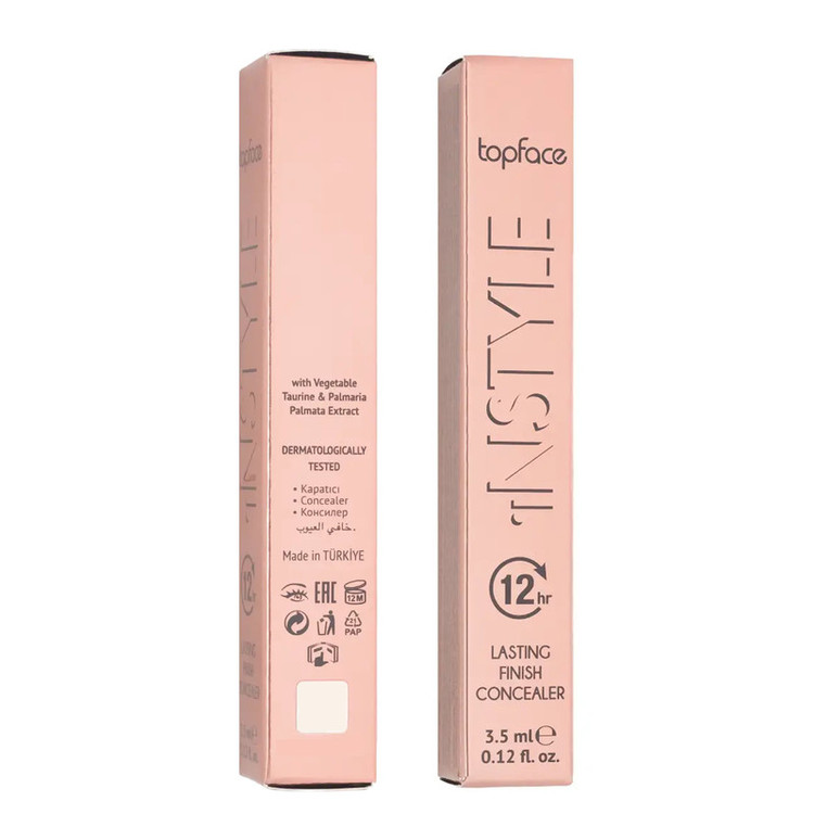 کانسیلر تاپ فیس مدل Lasting Finish سری Instyle شماره 002