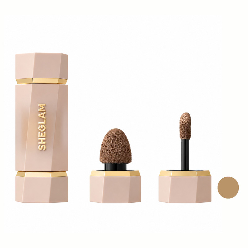 کانتور مایع دو سر شیگلم مدل Precision Sculpt Liquid Contour Duo رنگ Clay مناسب انواع پوست