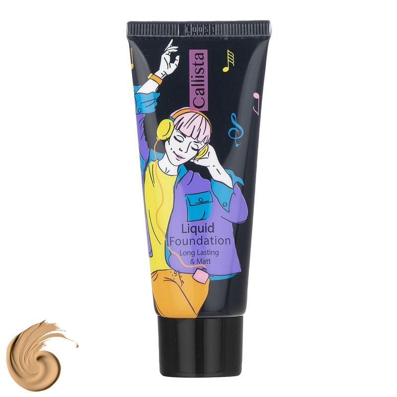 کرم پودر کالیستا مدل Long Lasting And Matt شماره M14 حجم 35 میلی لیتر