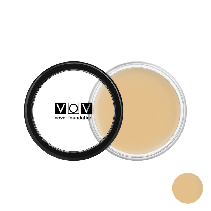 کرم پودر SPF0 وو مدل Cover Foundation شماره 1 مناسب برای انواع پوست حجم 22 میلی لیتر