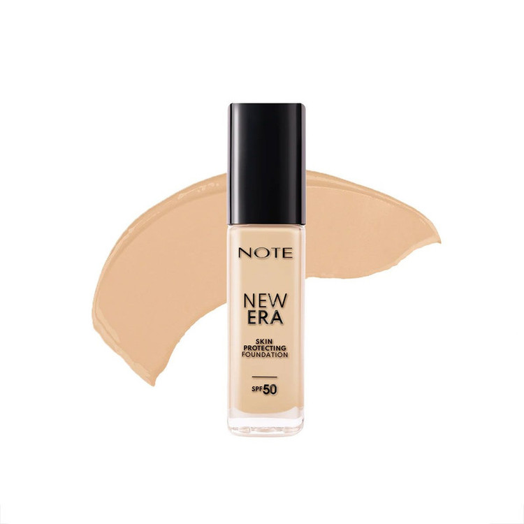 کرم پودر مایع SPF 50 نوت مدل New Era شماره 110 مناسب برای انواع پوست حجم 30 میلی لیتر