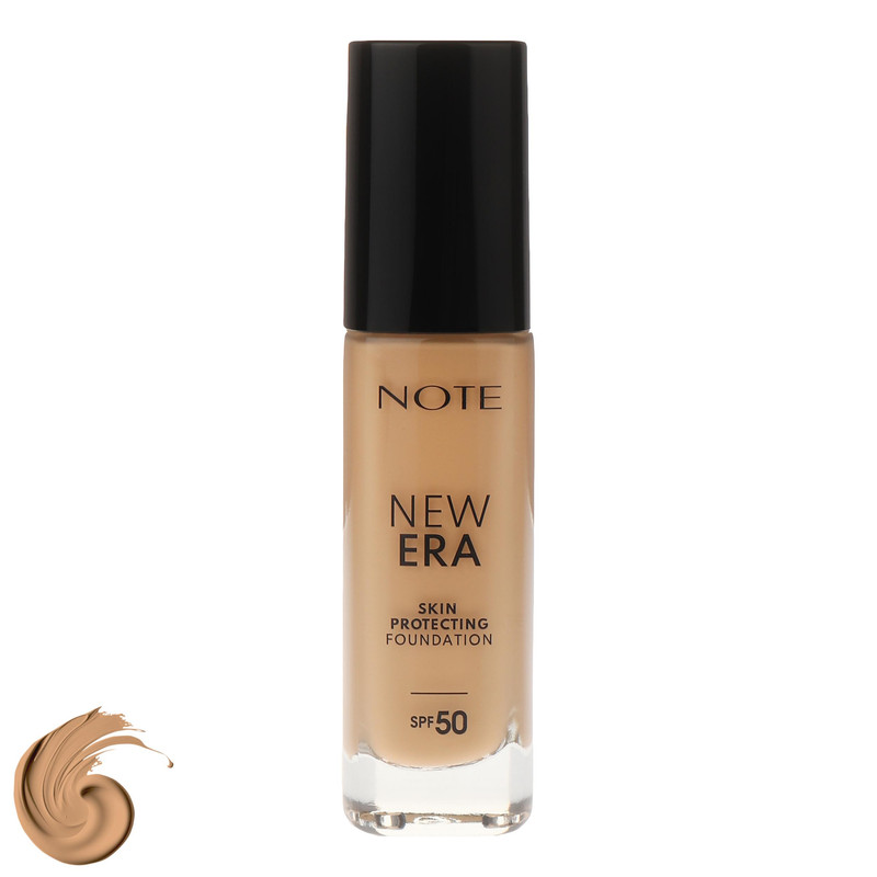 کرم پودر مایع SPF 50 نوت مدل NEW ERA شماره 150 مناسب برای انواع پوست حجم 30 میلی‌لیتر