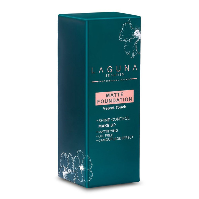 کرم پودر مایع لاگونا مدل MATTE شماره LMF03 مناسب برای پوست چرب و مختلط وزن 30 گرم