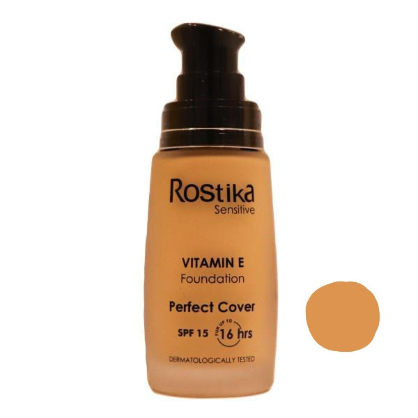 کرم پودر مایع SPF15 روستیکا مدل مات شماره 511 مناسب برای انواع پوست حجم ۳۵ میلی لیتر