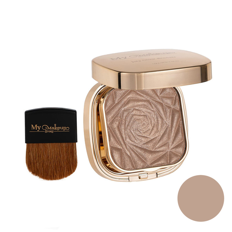 هایلایتر مای میکاپ استوری مدل GetGorgeous شماره 03 رنگ رزگلد