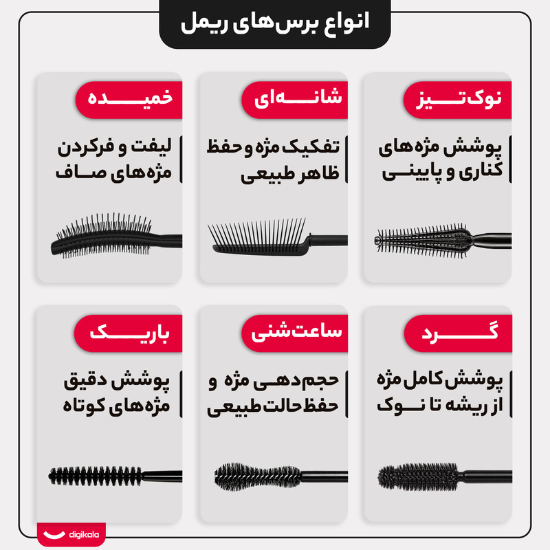 ریمل تحت لیسانس حجم دهنده نوت مدل 4in1