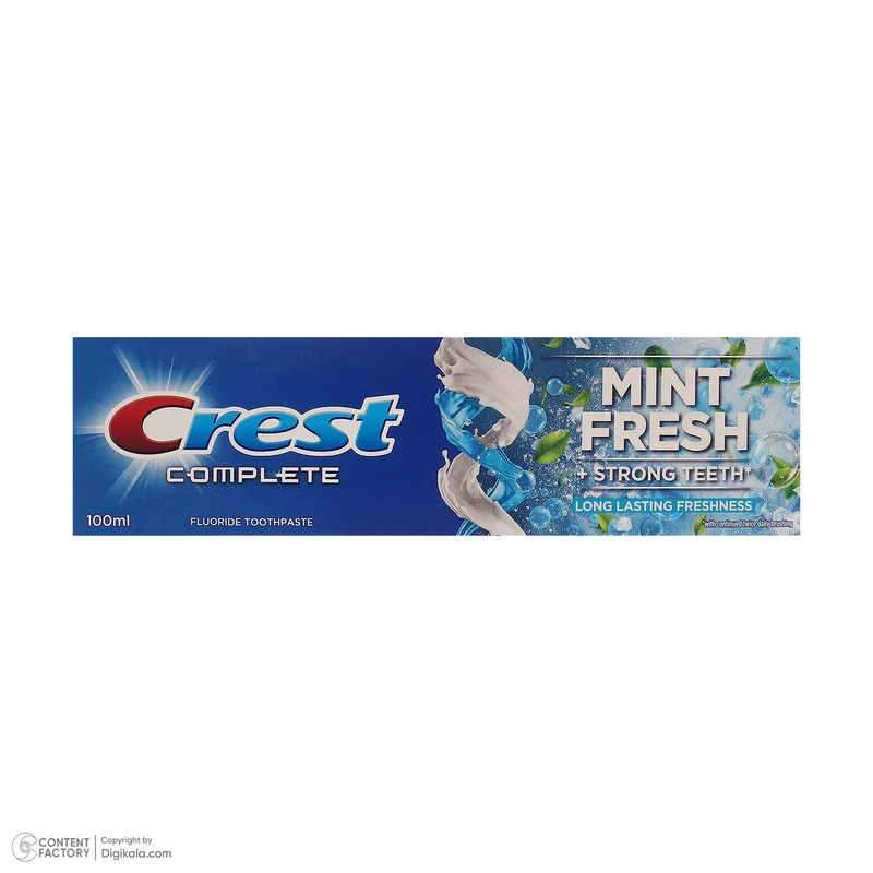 خمیر دندان کاهش دهنده جرم کرست مدل MINT FRESH حجم 100 میلیلیتر