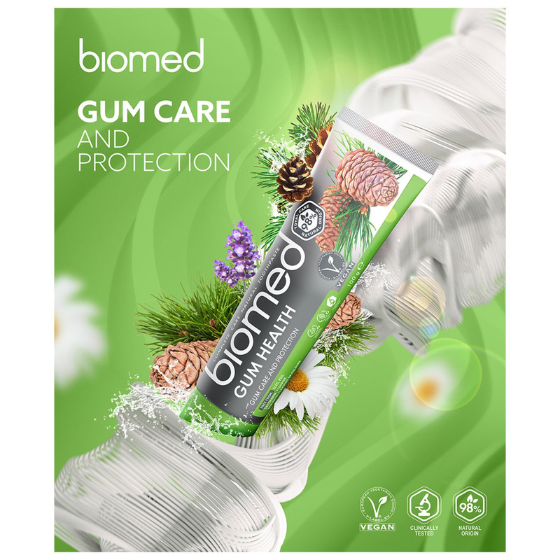خمیر دندان بیومد مدل GUM HEALTH حجم 75 میلی لیتر