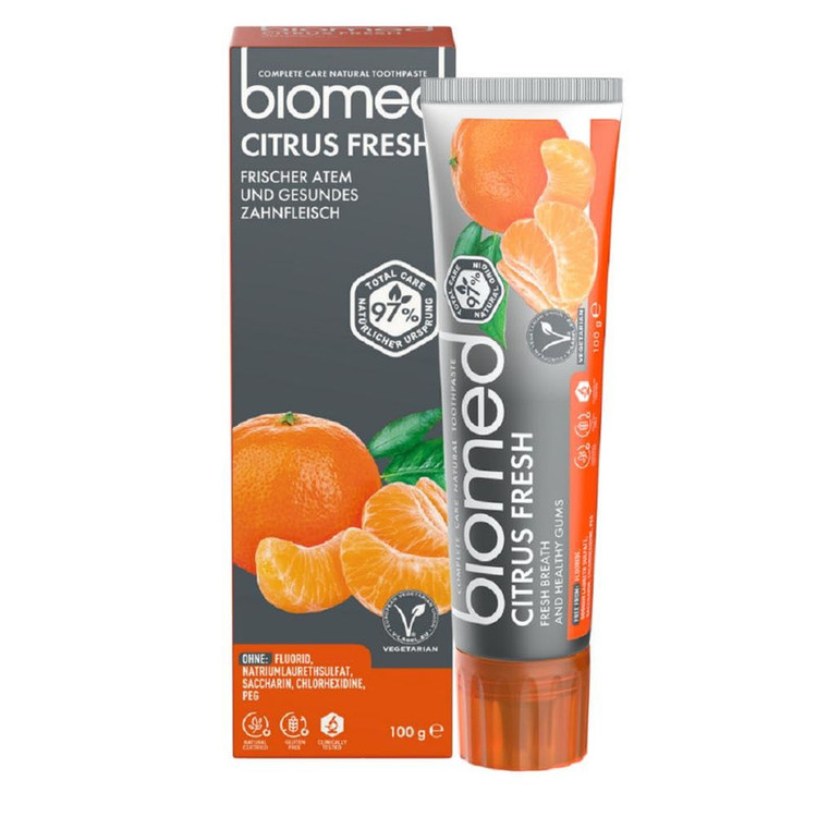 خمیر دندان بیومد مدل CITRUS FRESH حجم 75 میلی لیتر