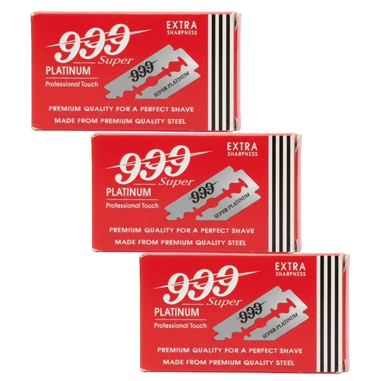 تیغ یدک تری ناین مدل Super Platinum سه بسته 30 عددی