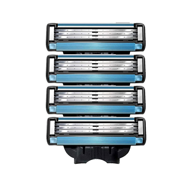 تیغ یدک ژیلت مدل Mach3 بسته 4 عددی