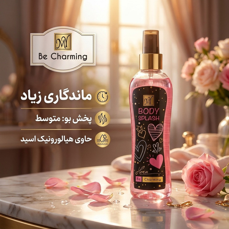 بادی اسپلش زنانه مای مدل Be Charming حجم 200 میلی لیتر
